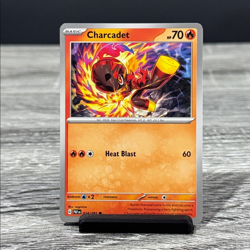 Pokémon | Paldean Fates #014/091: Charcadet (2024) - Collectible Trading Card